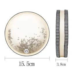 Instrumento de percussão para crianças, mini oceano tambor, onda transparente, cor natural, presente educacional precoce, meninas e meninos, 6 em - Image 3