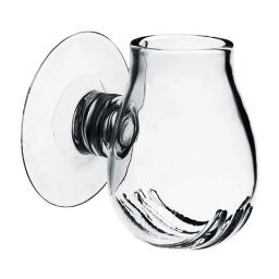 Alimentadores de Peixes de aquário de Vidro Transparente Copo de Alimentação Alimentador De Peixes Ovos de Artemia salina Vermelho Alimentar Os Vermes Para Aquário - Image 3