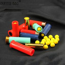PB Brincalhão Bola Ejeção Shell Bala, DIY EVA PU Bola de Segurança, Brinquedo CS Jogo, UDL1014, M1887, M870, QG02S - Image 1