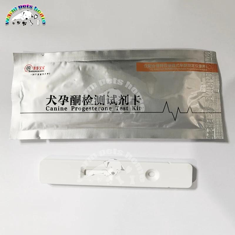 Kit de progesterona canina para cão, Ferramentas reprodutores, Cartão Veterinário, 100pcs - Image 1