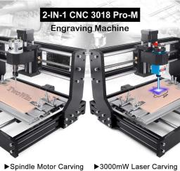 CNC 3018 PRO máquina de gravura do laser, router, madeira, PWB, corte do metal, trituração, DIY, controle de GRBL - Image 2