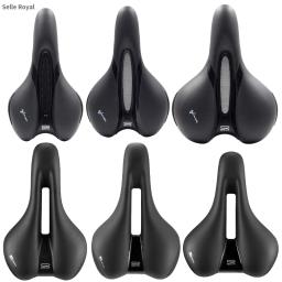 Selle royal 5130 5131 9320 9321 ciclismo mtb bicicleta ferroviário oco sela respirável macio sílica gel almofada sr - Image 1