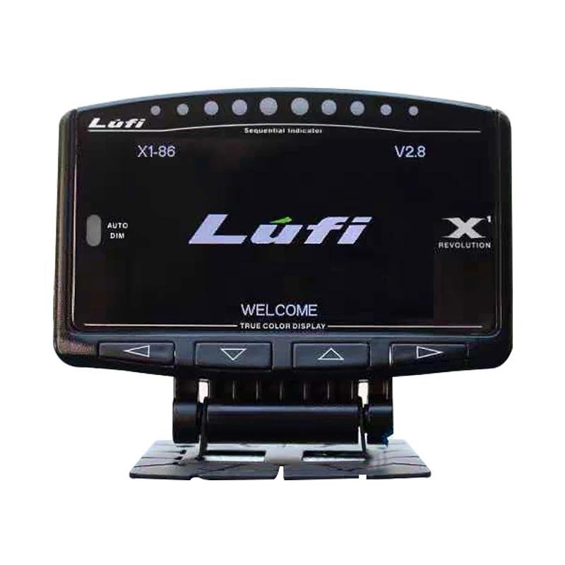 Lufi-Medidor Inteligente Digital Multi Medidor, Versão em Inglês, Turbo Boost, Pressão do Óleo, Temperatura, RPM, Medidor de Velocidade para Carros, X1 OBD2 - Image 1