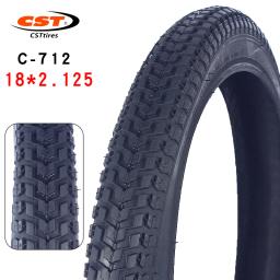 CST-Small Wheel Bicycle Tire, 18 Inch, 18x2.125, Bike Parts, C-712 Steel Wire, antiderrapante e resistente ao desgaste, bicicleta dobrável pneu - Image 1
