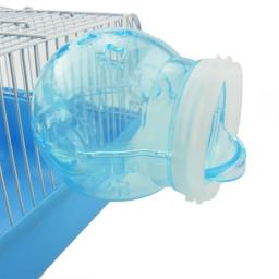 Recipiente para banheiro hamster, vaso de areia de plástico com pá para rato, rato, pequeno, animal de estimação, suprimentos de limpeza - Image 4