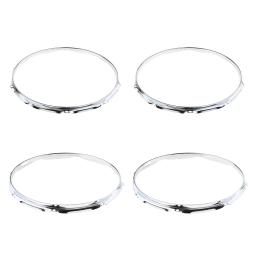 1 par de acessórios para instrumento de percussão, aro fundido de tambor, aro de anel para 14 polegadas de snare - Image 2