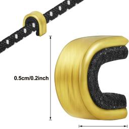 20 peças nock pontos arco e flecha corda nocking pontos arco fivela clipe para composto e recurvo arco - Image 3