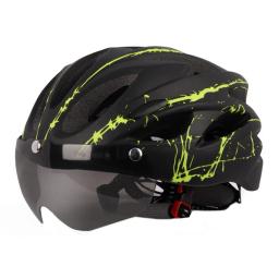 Capacete de ciclismo, com lente para viseira, para bicicleta, mountain bike, esportes, 54-62cm - Image 3