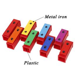 Brinquedo Xilofone Colorido para Crianças, 8 Tons, Montessori, Educação Infantil, Instrumento Musical, Aprendizagem, Percussão, Brinquedos Musicais - Image 5