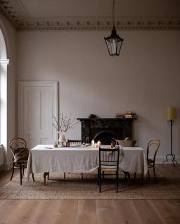 Capa de mesa monocromática para cozinha, 100% linho puro, toalha de mesa, toalha de mesa, tecido natural, decoração de festa e feriado - Image 4