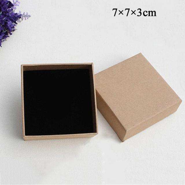 Caixa de Papelão para Presentes: Conjunto Quadrado para Joias - Anel, Colar, Pulseiras e Brincos, 1 unidade