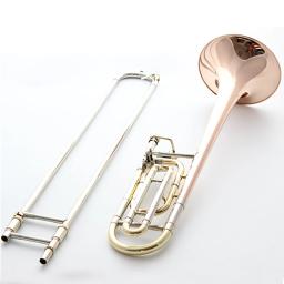 Música fancier club 42bo step-up bb/f tenor trombone fósforo instrumentos musicais de cobre profesional trombone caso bocal - Image 2