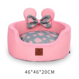 Adorável Pet Berço Almofada Cão, Princesa Cama Casa, Tenda respirável, impermeável, mordida Ninho Resistente, Luxo Cat camas, Pet Shop - Image 6