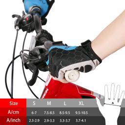 Luvas de ciclismo para homens e mulheres, protetor antiderrapante de gel, acessórios à prova de choque para o verão, montanha, equitação, ciclismo - Image 6