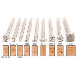 Novo kit de ferramentas para marcação de couro, para trabalhar em couro, conjunto de estampagem de assento, padrões de escultura, artesanal, ferramentas de couro - Image 6