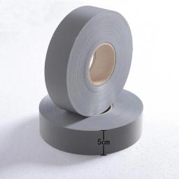 EN471 Fita Refletiva Tecido, Têxtil De Costura Sintética, Material De Costura DIY, Acessórios para Vestuário - Image 4