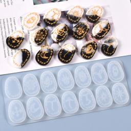 Molde de silicone de adivinhação, forma de resina epóxi de cristal para artesanato faça você mesmo, ferramenta de fabricação de sabão - Image 6