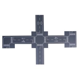 Modelo De Estrada Em Miniatura Para Construção, Mesa De Areia, Cena De Rua, Layout Materiais, Kit De Diorama, Escala N 1:144, 1Pc - Image 2