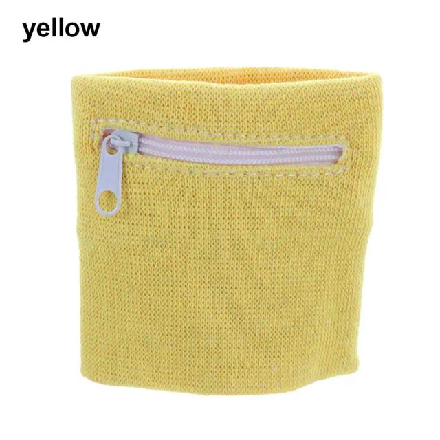 Pulseira Esportiva 1pc com Zíper e Manga Protetora: Acessório Ideal para Corrida, Viagens e Bicicleta com Toalha Absorvente e Bolso para Chaves