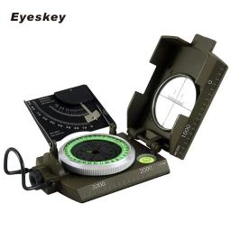 Eyeskey mulitifunctional sobrevivência ao ar livre bússola militar acampamento à prova dwaterproof água geological compass equipamento de navegação digital - Image 1