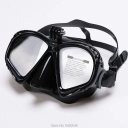 Joymaysun profissional câmera subaquática máscaras de mergulho óculos de natação snorkel equipamento de mergulho titular da câmera para go pro - Image 3