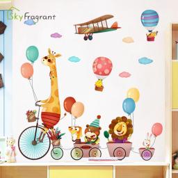 Adesivo de decoração de parede para quarto infantil, adesivo de desenho animado para decoração de parede de jardim de infância, decoração de casa - Image 4