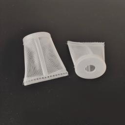Tela de filtro de pintura em aço inoxidável para pistola, tela de filtro para pistola, 120 Mesh, evitar imticles, menor pote, 10 pcs - Image 4