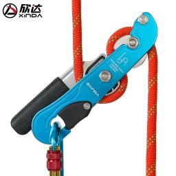 XINDA-Professional Escalada Descida PARAR, Handle-Control Rapel Device, Downhill Descender, Rapel de Freio - Image 2