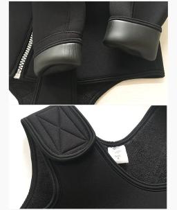 Roupa de mergulho com capuz para homens, 5mm, duas peças, neoprene, mergulho subaquático, caça, surf, com zíper - Image 4