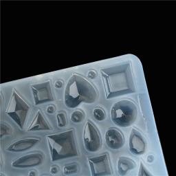 Resina epóxi de vários tamanhos, formas diferentes para pingente de joia, acessórios de joias de silicone - Image 3