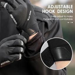 West biking luvas de ciclismo verão tela sensível ao toque respirável anti-deslizamento luvas de dedo completo para o esporte mtb bicicleta equipamento de ciclismo - Image 5