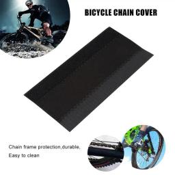 Ultraleve Proteção Quadro Bicicleta, MTB Protector, Guarda Cadeia, Garfo Traseiro, Ciclismo Tampa Cadeia, Preto, 1PC - Image 5