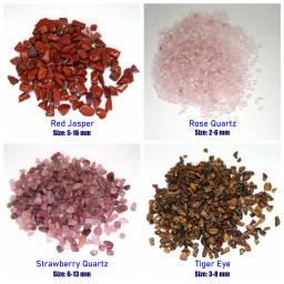 Pedras preciosas naturais para a decoração Home Aquarium, Minério de quartzo, Pedras de cascalho, Cristais de cascalho, Minerais, Reiki Healing - Image 5