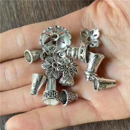 Junkang 30 peças de lote misto de formas diferentes de extremidade faça você mesmo colares artesanais bracelete contas joias atacado - Image 5