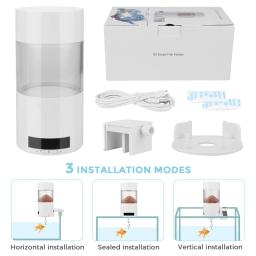 Shyfish-alimentador digital de peixes, dispositivo automático para alimentação de aquários, máquina portátil com temporizador, 500ml - Image 5