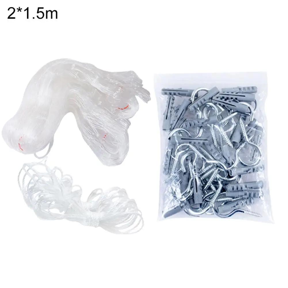 Pet Rede de Proteção de Segurança para Gatos Plástico Protetor, Cobertura de Arame Sturdy, Impede Gatos de Escapar ou Cair da Varanda, Seguro - Image 1
