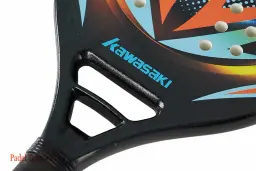 Kawasaki raquete de tênis de praia raquete de fibra de carbono e vidro rosto macio raquete de tênis com capa protetora saco - Image 3