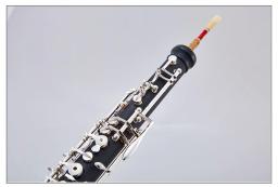 Então belin-Profissional C Key Oboé, semiautomático Estilo Cupronickel, instrumento de sopro com luvas de Oboé Reed, estojo de couro - Image 3