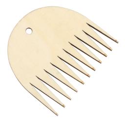 Ferramenta De Tecelagem De Tapeçaria Trançada, Pente De Tear De Madeira, Ferramentas DIY, Recentemente - Image 4