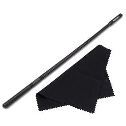 Instrumentos de sopro acessório limpeza-varas para flauta vara de limpeza com pano para flauta - Image 1