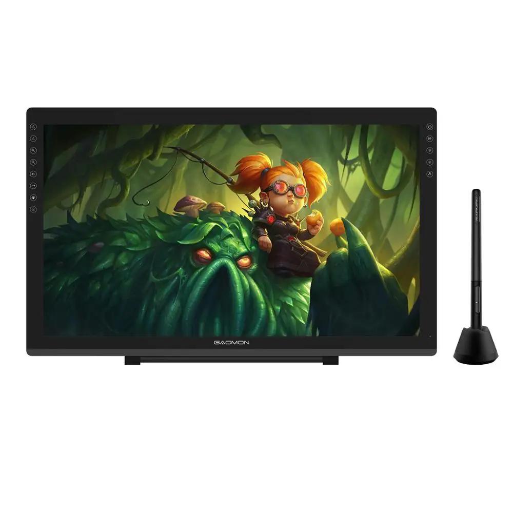 Gaomon-tablet digital pd2200 21, 5 polegadas, tela anti-reflexo, laminação total, com 8 teclas de toque, função de inclinação ± 60 ° - Image 1