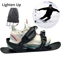 Mini patins portáteis para neve, Snowboard de neve único para todos os tipos de esqui, estilo novo, 2021 - Image 1