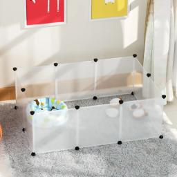 Cercadinho para Pet Pequeno, Atividade Livre, Cerca Espacial Grande, Gaiola para Hamster, Ouriço, Cobaia, Interior, Exterior - Image 2