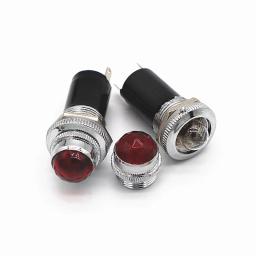 Amplificador de para-choques, indicador de potência, sinal led, lâmpada 6.3v embutida, 5 peças - Image 3