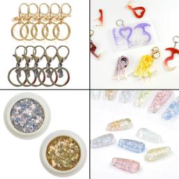 Conjunto de kit de molde de resina epóxi de estilo misto ferramentas de fundição uv bisuteria materiales resina epoxi transparente para materiais de artesanato - Image 4