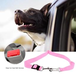 Cinto de segurança ajustável para cães, guia de proteção para cães, filhotes e gatos - Image 3