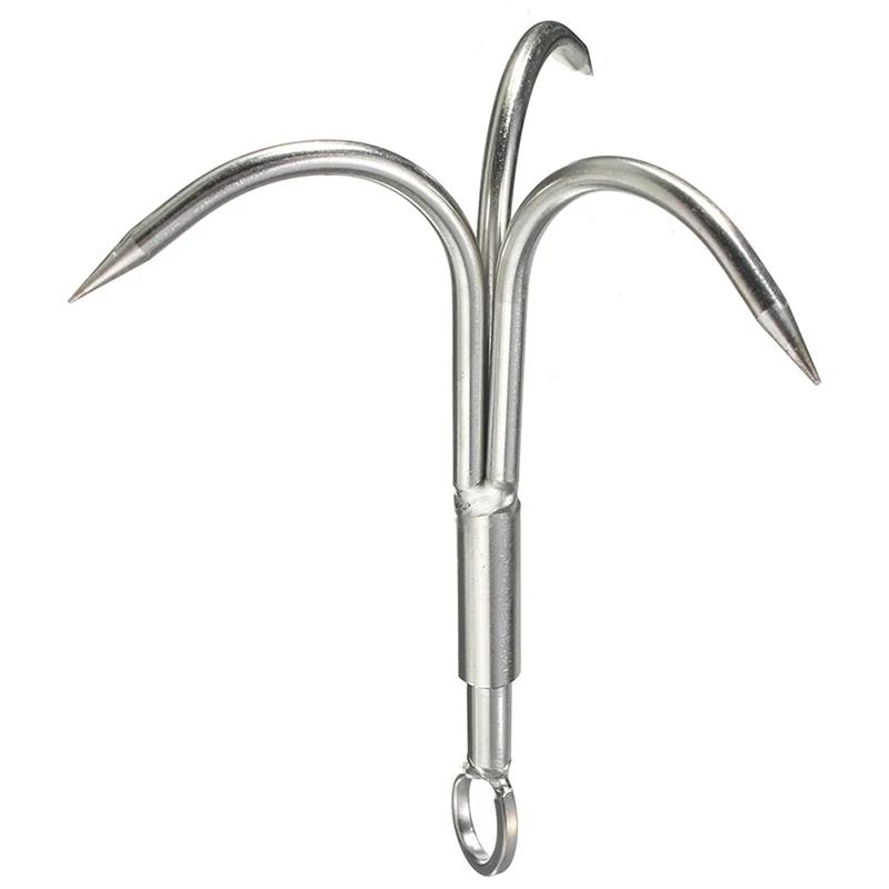 Escalada ao ar livre mosquetão, voando garra sobrevivência, aço gancho, rocha, escalada, sobrevivência - Image 1