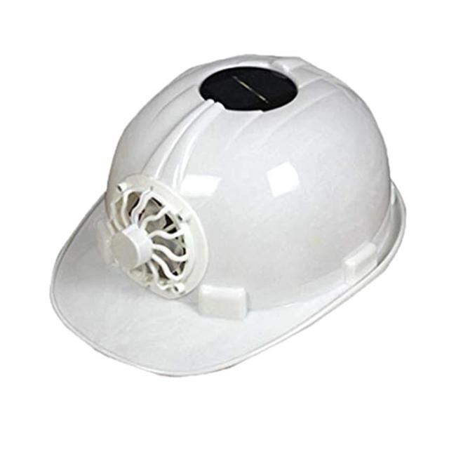 Capacete de Segurança Solar com Ventilador e Protetor Solar para Ciclismo e Atividades ao Ar Livre