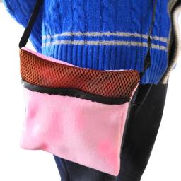 Bolsa de transporte de animais pequenos, saco de dormir de saída ratos hamster para carregar, bolsa respirável para deslizador de açúcar - Image 6