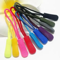 Zipper puxador de zíper para substituição, clipe com corda para zíper de necessaire, fivela quebrada de zíper para bolsa organizadora, bolsa de zíper, mochila de bolsa com zíper com 10 peças - Image 1
